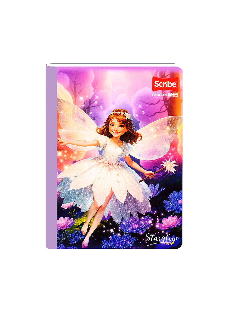 Cuaderno Cosido Starglow 100 Hojas Cuadros 5