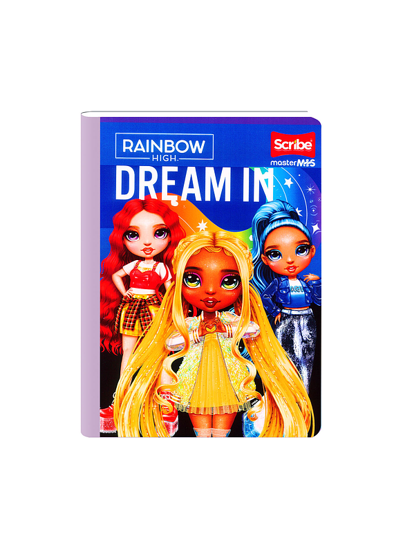Cuaderno Cosido Rainbow High 100 Hojas Cuadros 2