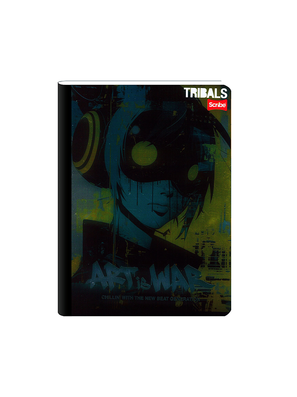 Cuaderno Cosido Tribals 50 Hojas Cuadros 2