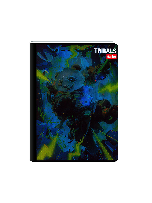 Cuaderno Cosido Tribals 50 Hojas Cuadros 4