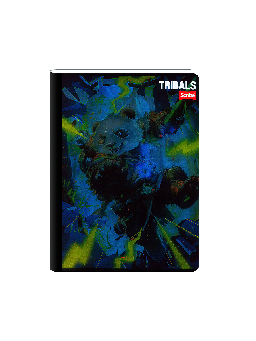 Cuaderno Cosido Tribals 50 Hojas Cuadros 4
