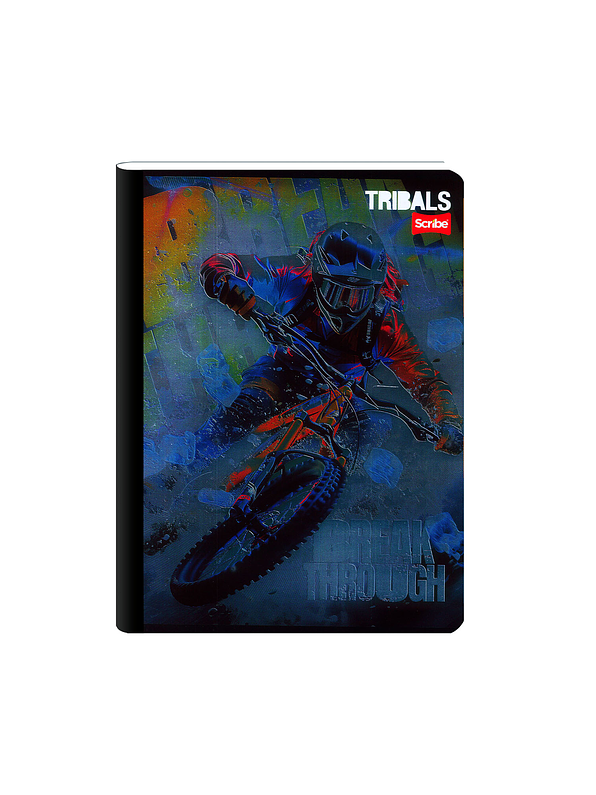 Cuaderno Cosido Tribals 50 Hojas Cuadros 5
