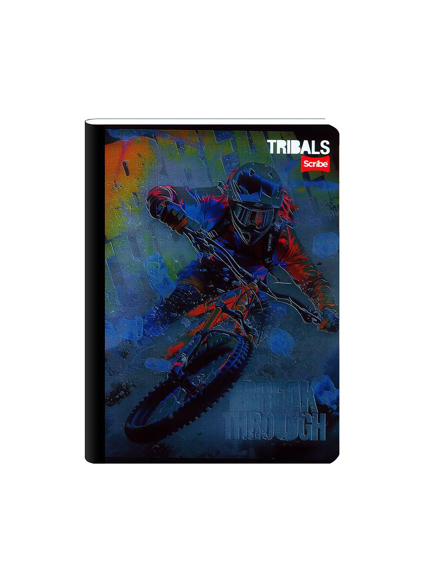 Cuaderno Cosido Tribals 50 Hojas Cuadros 5