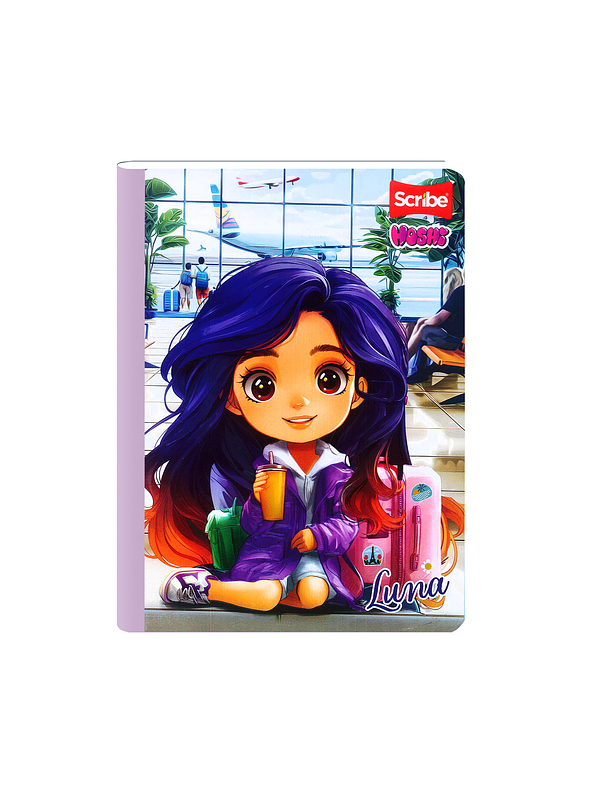 Cuaderno Cosido Hoshi 50 Hojas Cuadros 2