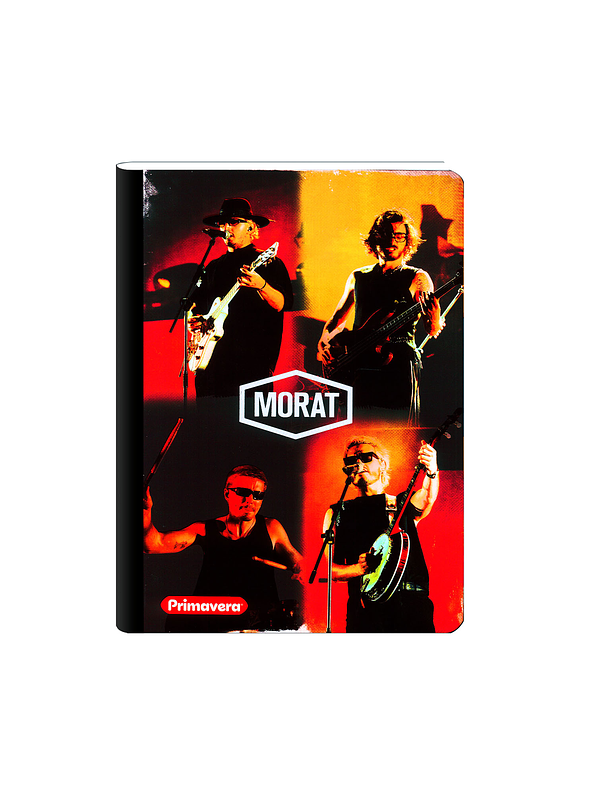 Cuaderno Cosido Pasta Dura Morat 100 Hojas Cuadros 2