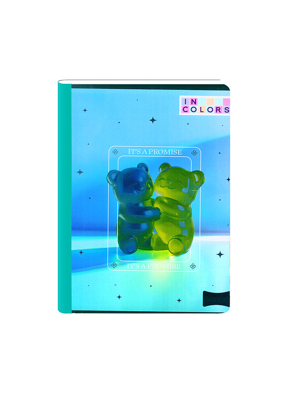 Cuaderno Cosido Incolors 50 Hojas Cuadros 1