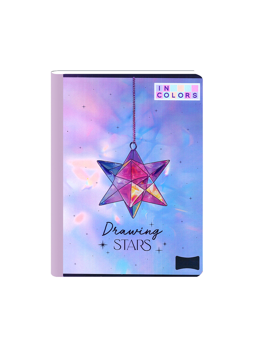 Cuaderno Cosido Incolors 50 Hojas Cuadros 9