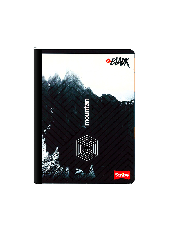 Cuaderno Cosido Inblack 100 Hojas Cuadros 4