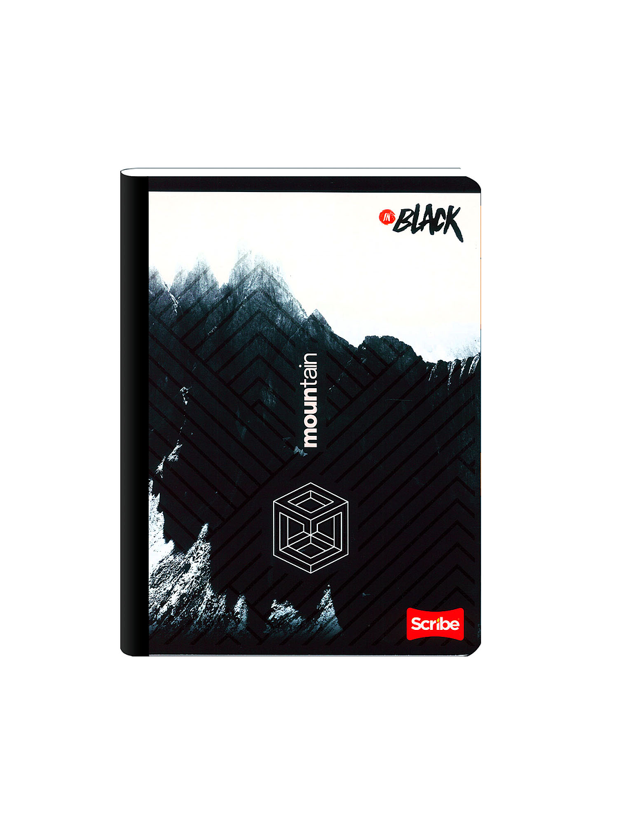 Cuaderno Cosido Inblack 100 Hojas Cuadros 4