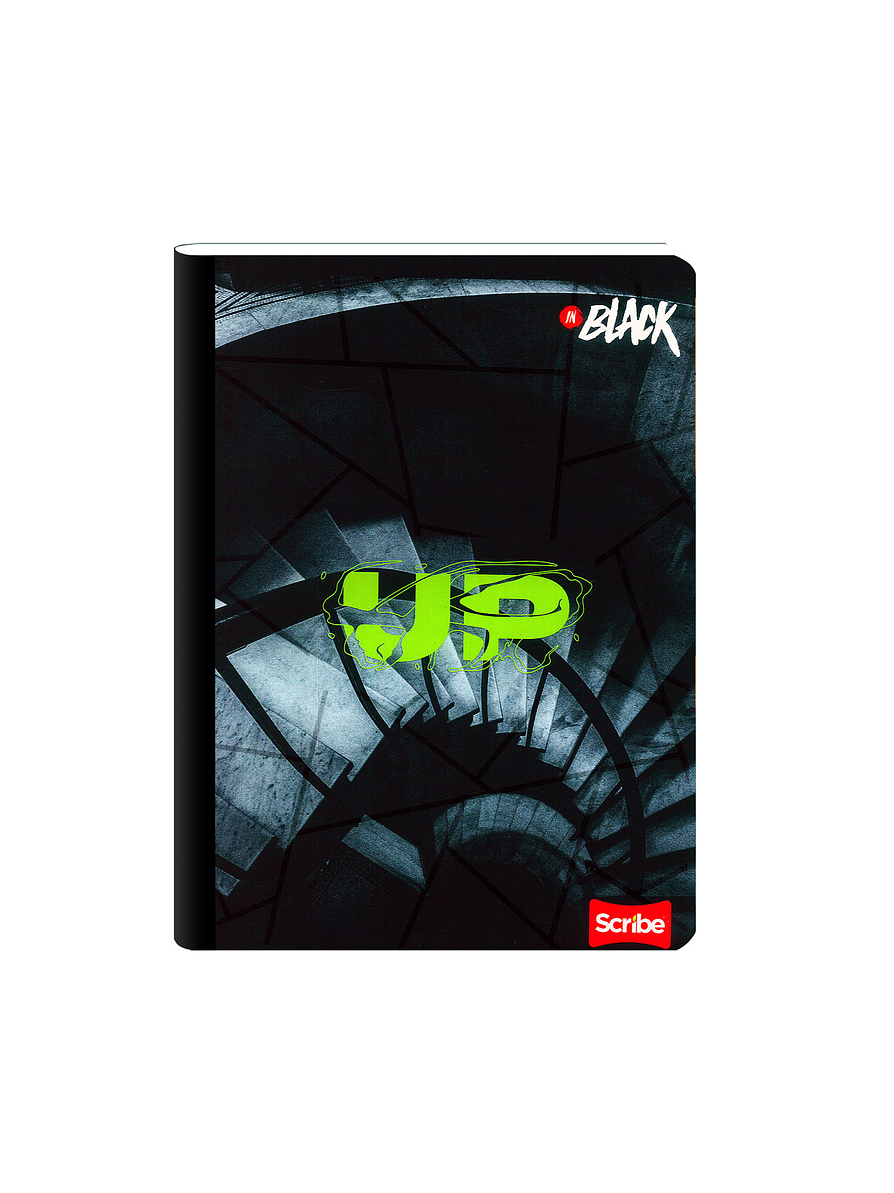 Cuaderno Cosido Inblack 100 Hojas Cuadros 6