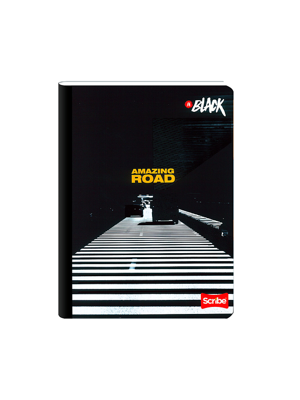 Cuaderno Cosido Inblack 100 Hojas Cuadros 7