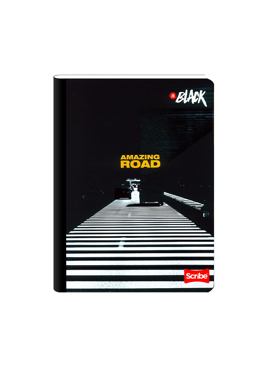 Cuaderno Cosido Inblack 100 Hojas Cuadros 7