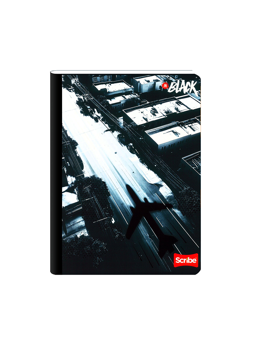 Cuaderno Cosido Inblack 100 Hojas Cuadros 9