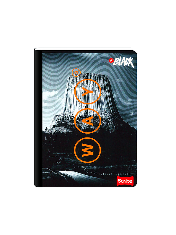 Cuaderno Cosido Inblack 100 Hojas Cuadros 10