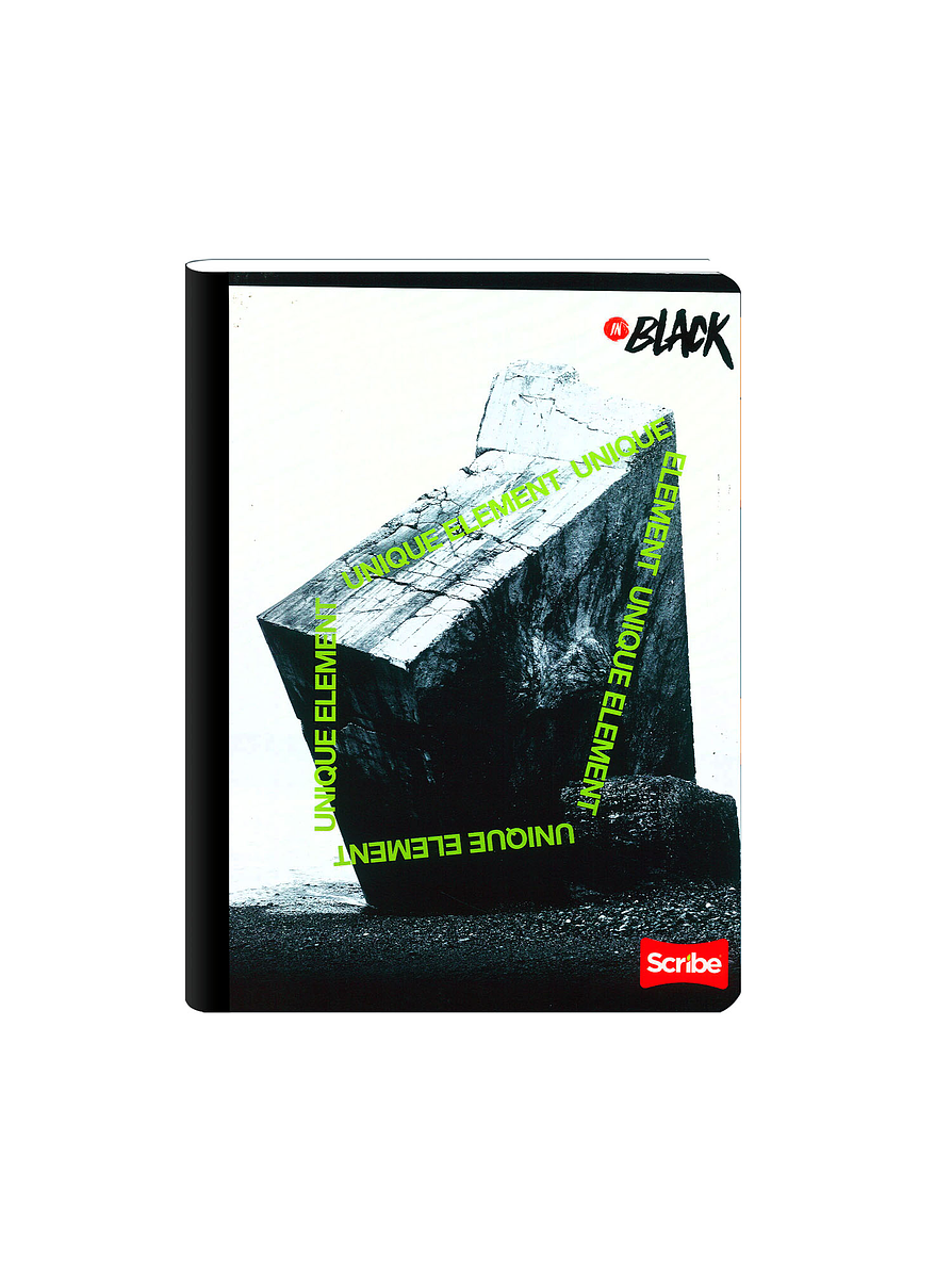 Cuaderno Cosido Inblack 100 Hojas Cuadros 14