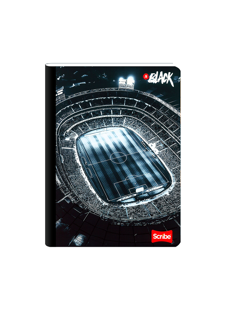 Cuaderno Cosido Inblack 100 Hojas Cuadros 15