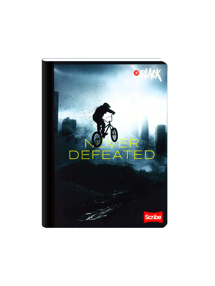 Cuaderno Cosido Inblack 100 Hojas Cuadros 16