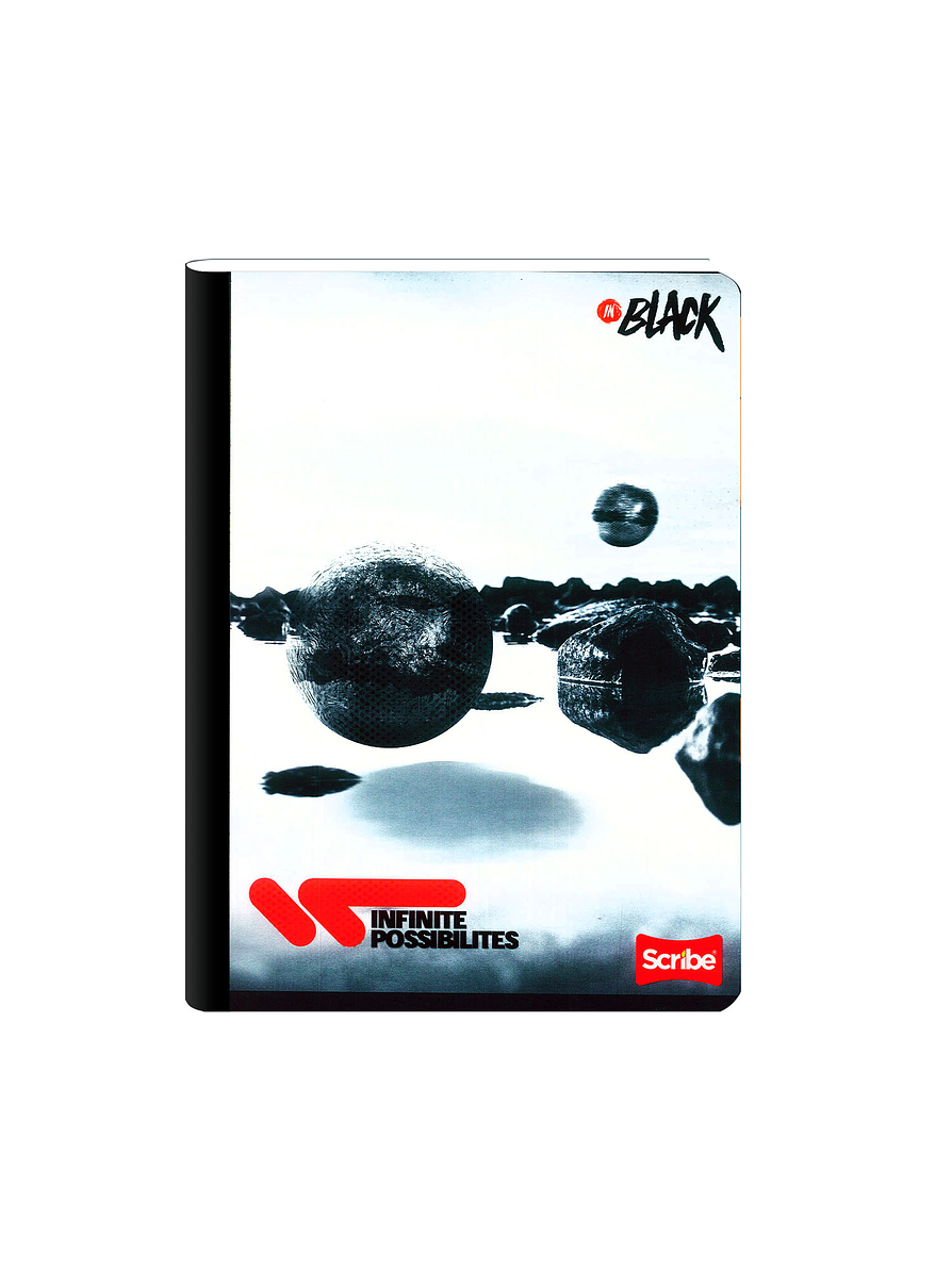 Cuaderno Cosido Inblack 100 Hojas Cuadros 19