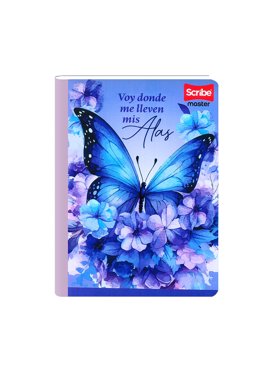 Cuaderno Cosido Master Mas Femenino 100 Hojas Cuadros 1