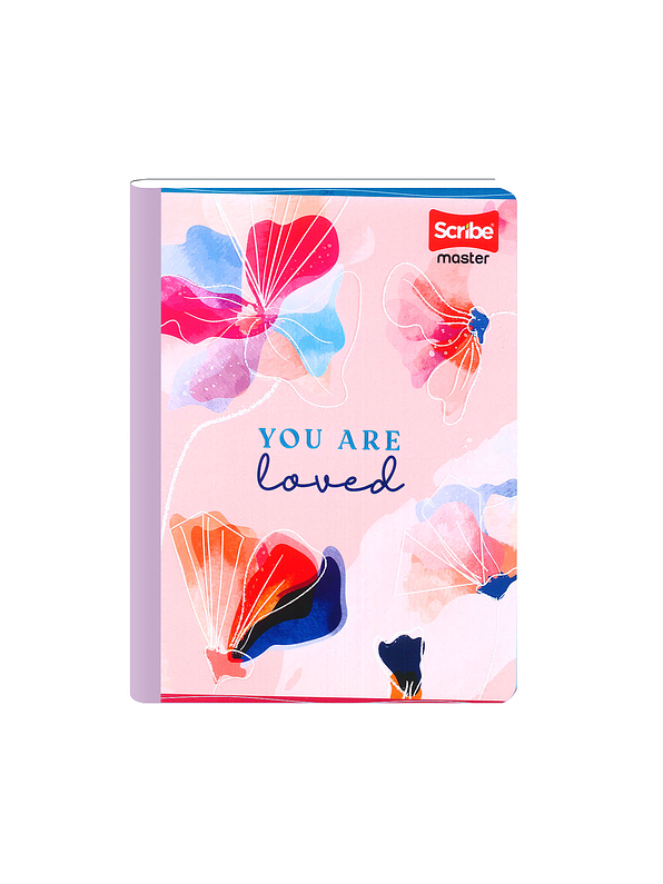 Cuaderno Cosido Master Mas Femenino 100 Hojas Cuadros 10