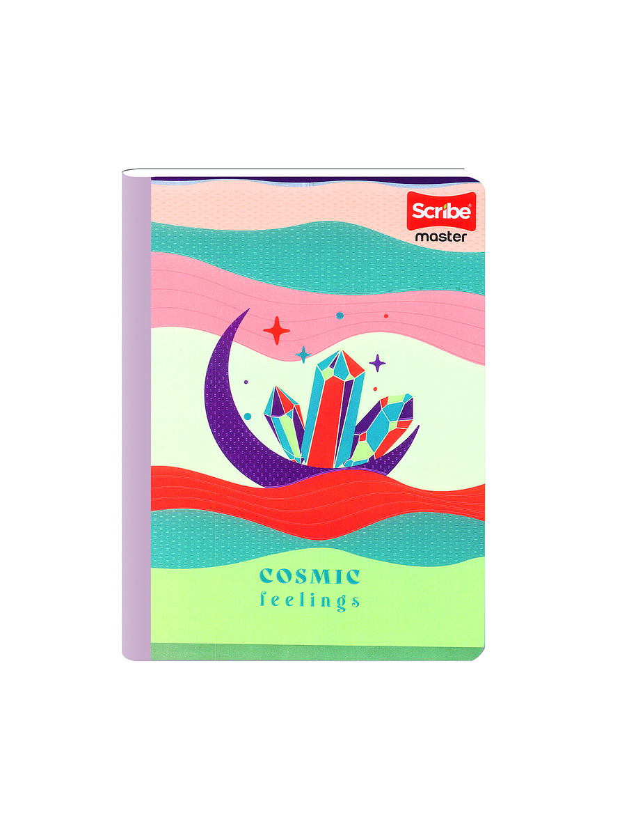 Cuaderno Cosido Master Mas Femenino 100 Hojas Cuadros 11