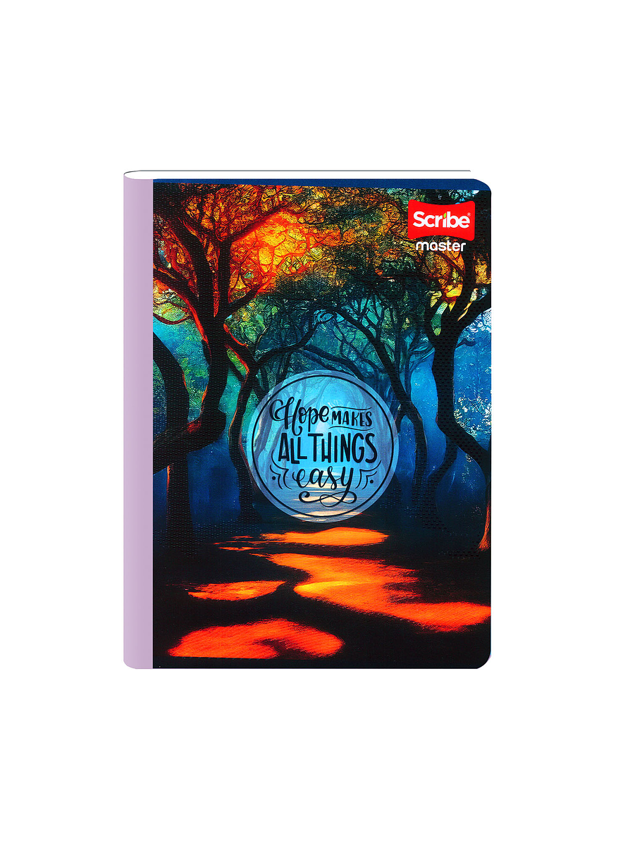 Cuaderno Cosido Master Mas Femenino 100 Hojas Cuadros 13