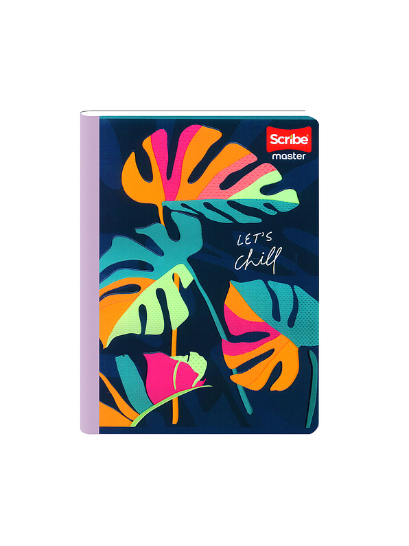 Cuaderno Cosido Master Mas Femenino 100 Hojas Cuadros 15