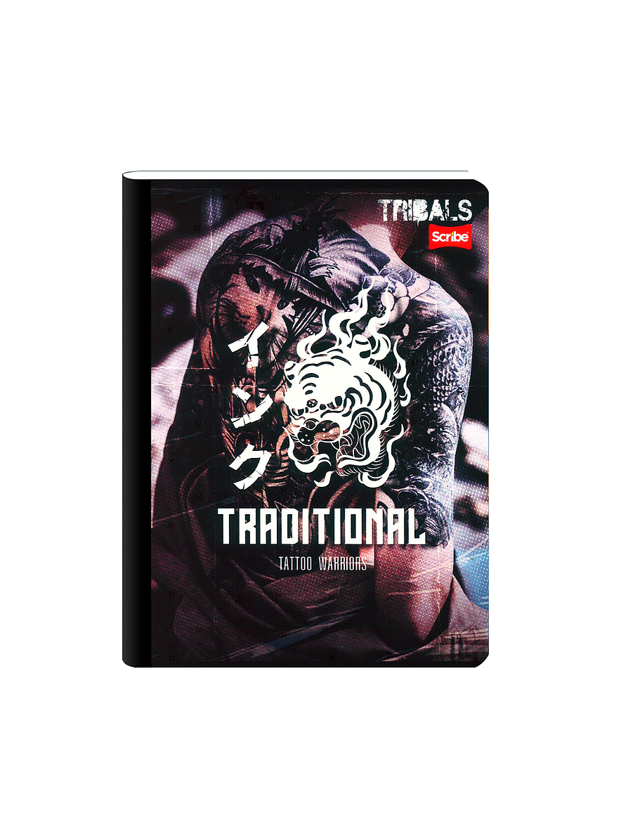 Cuaderno Cosido Tribals 100 Hojas Cuadros 7