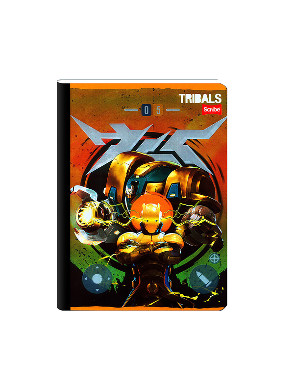 Cuaderno Cosido Tribals 100 Hojas Cuadros 9