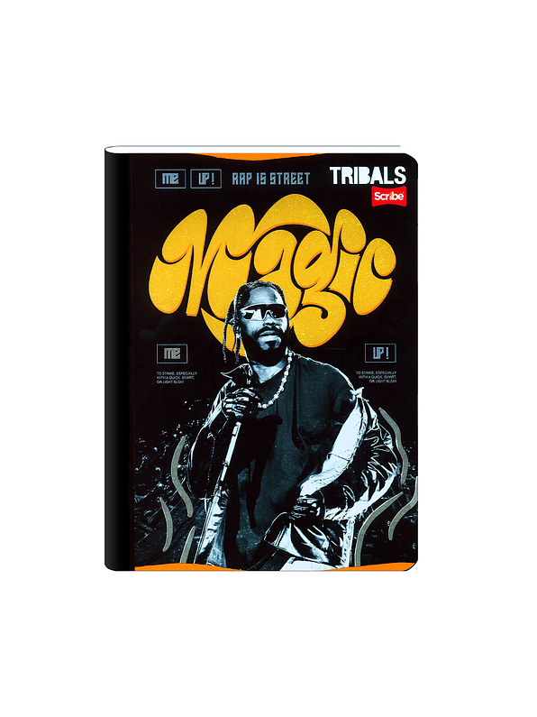 Cuaderno Cosido Tribals 100 Hojas Cuadros 11