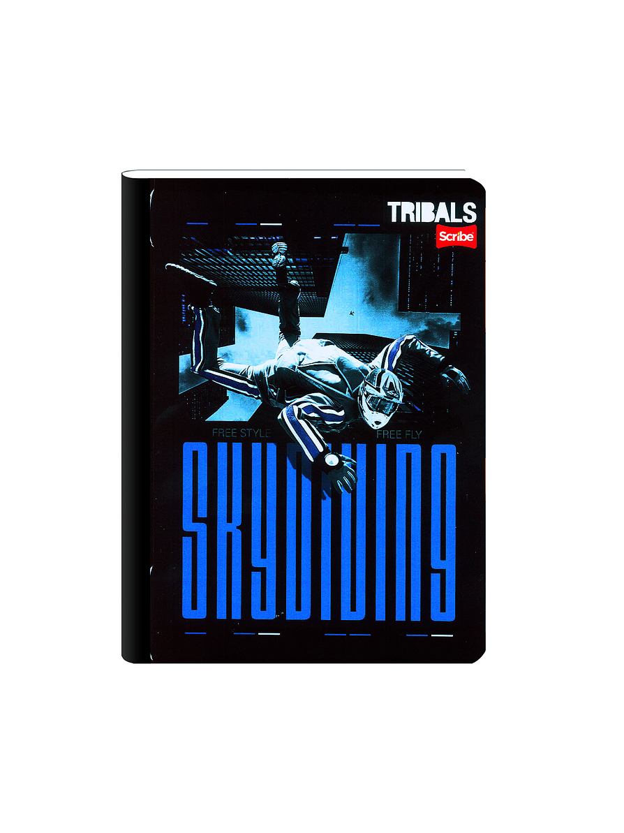 Cuaderno Cosido Tribals 100 Hojas Cuadros 12