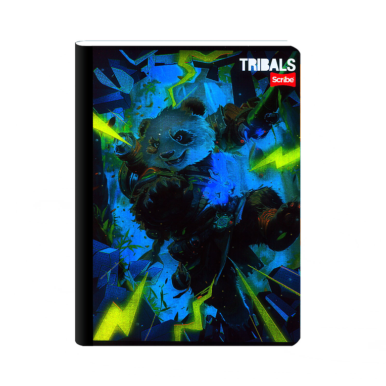 Cuaderno Cosido Tribals 100 Hojas Cuadros 16