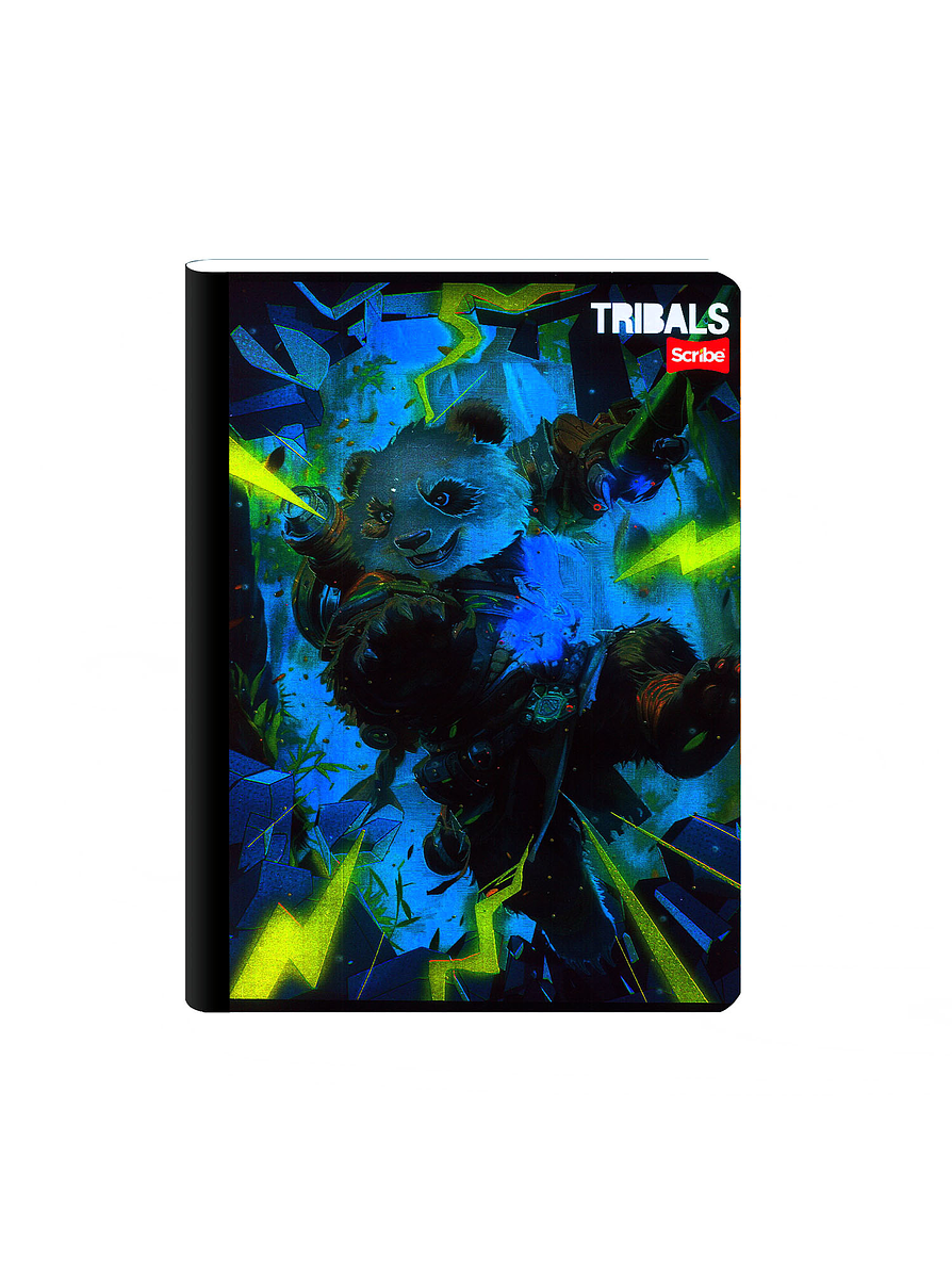 Cuaderno Cosido Tribals 100 Hojas Cuadros 16