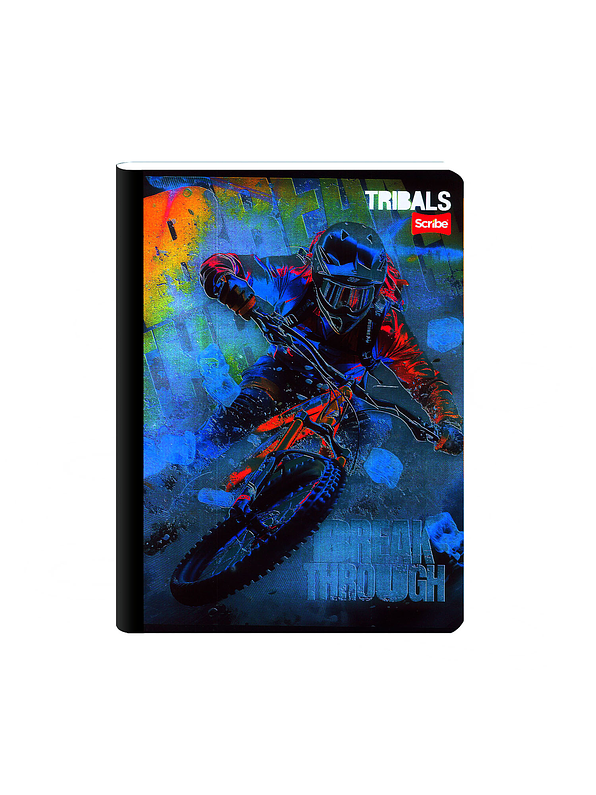 Cuaderno Cosido Tribals 100 Hojas Cuadros 17