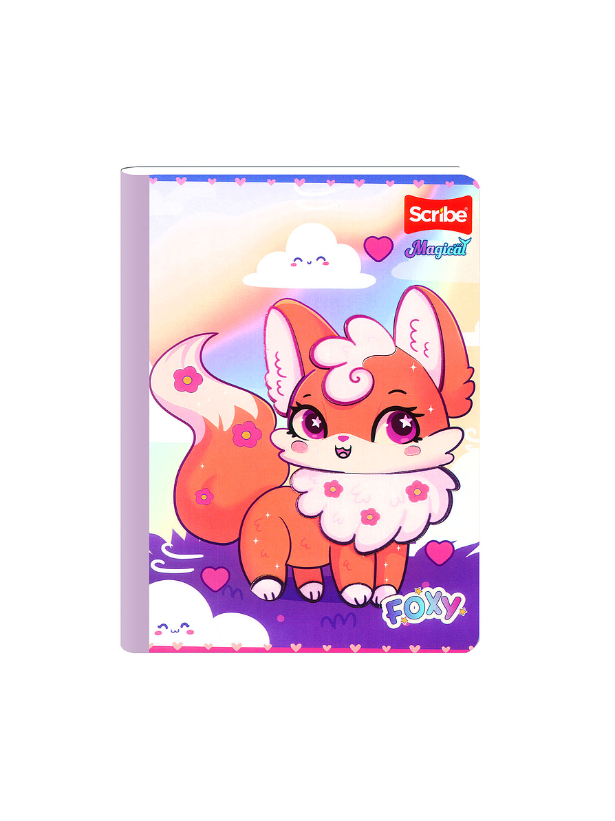 Cuaderno Cosido Magical 100 Hojas Cuadros  3