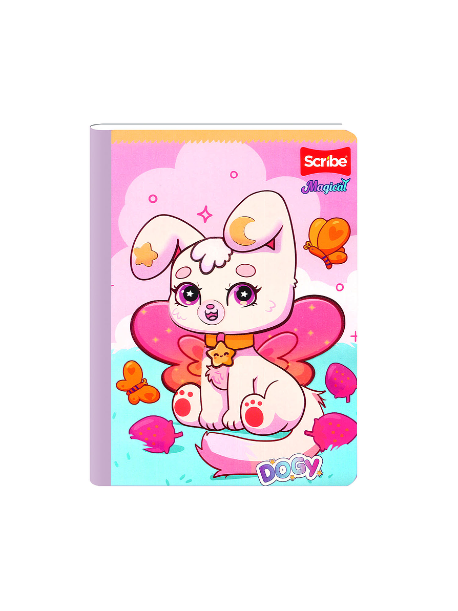 Cuaderno Cosido Magical 100 Hojas Cuadros  4