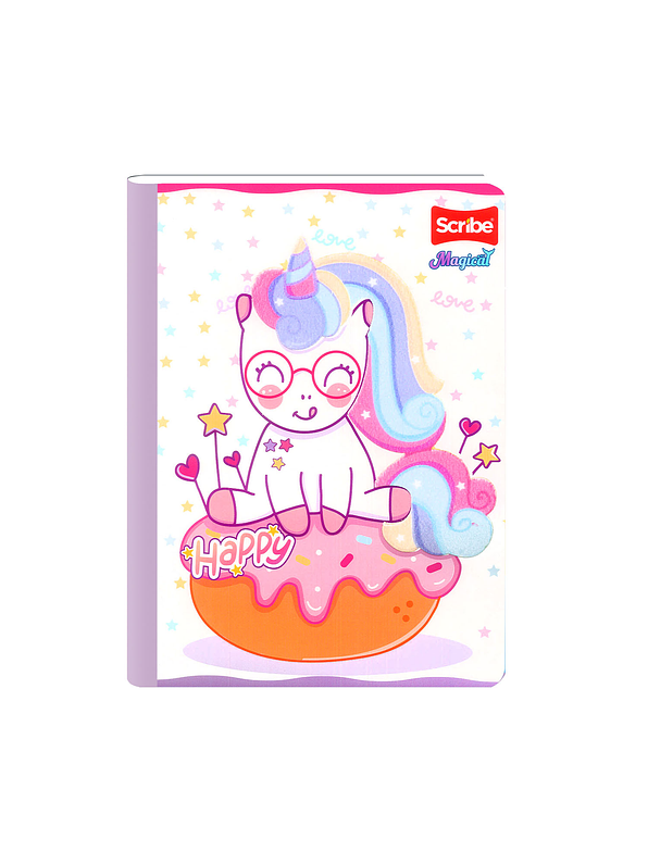 Cuaderno Cosido Magical 100 Hojas Cuadros  6