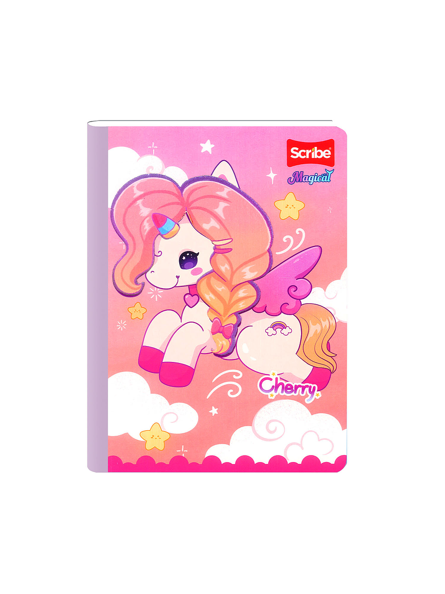 Cuaderno Cosido Magical 100 Hojas Cuadros  8