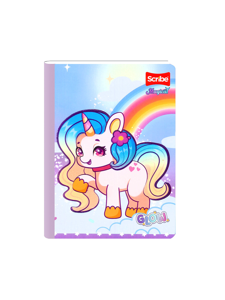 Cuaderno Cosido Magical 100 Hojas Cuadros  9