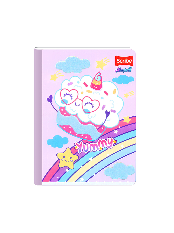 Cuaderno Cosido Magical 100 Hojas Cuadros  10