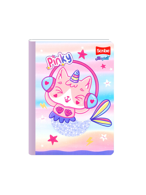 Cuaderno Cosido Magical 100 Hojas Cuadros  13