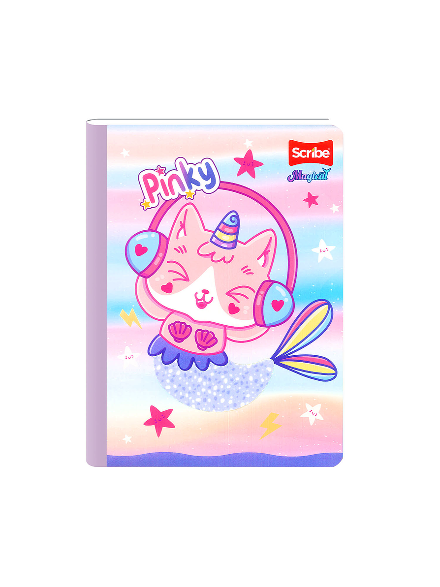 Cuaderno Cosido Magical 100 Hojas Cuadros  13