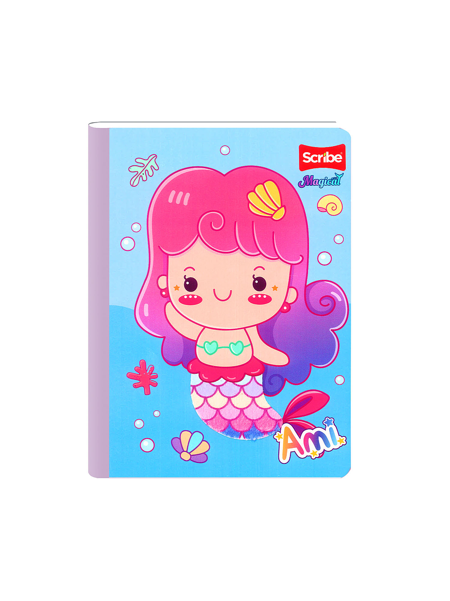 Cuaderno Cosido Magical 100 Hojas Cuadros  15