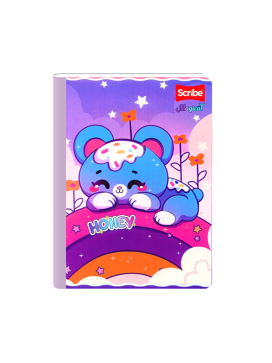 Cuaderno Cosido Magical 100 Hojas Cuadros  17