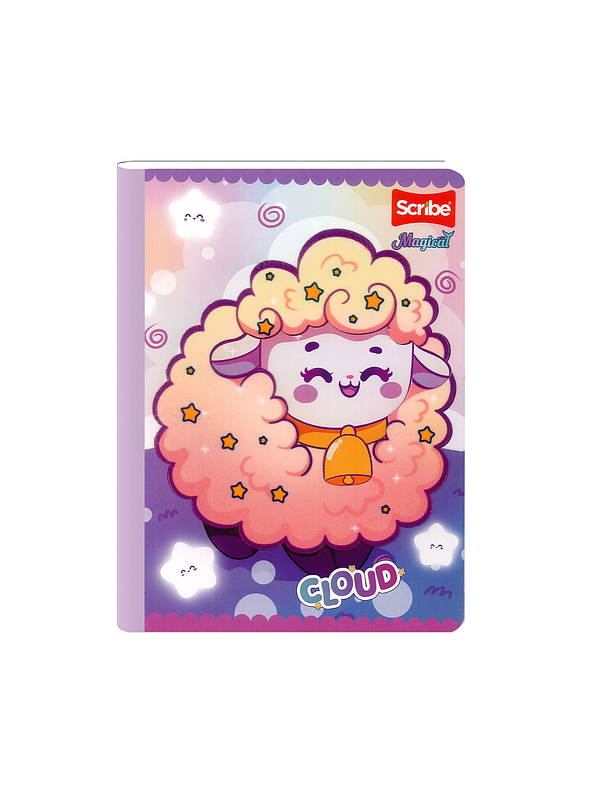 Cuaderno Cosido Magical 100 Hojas Cuadros  18