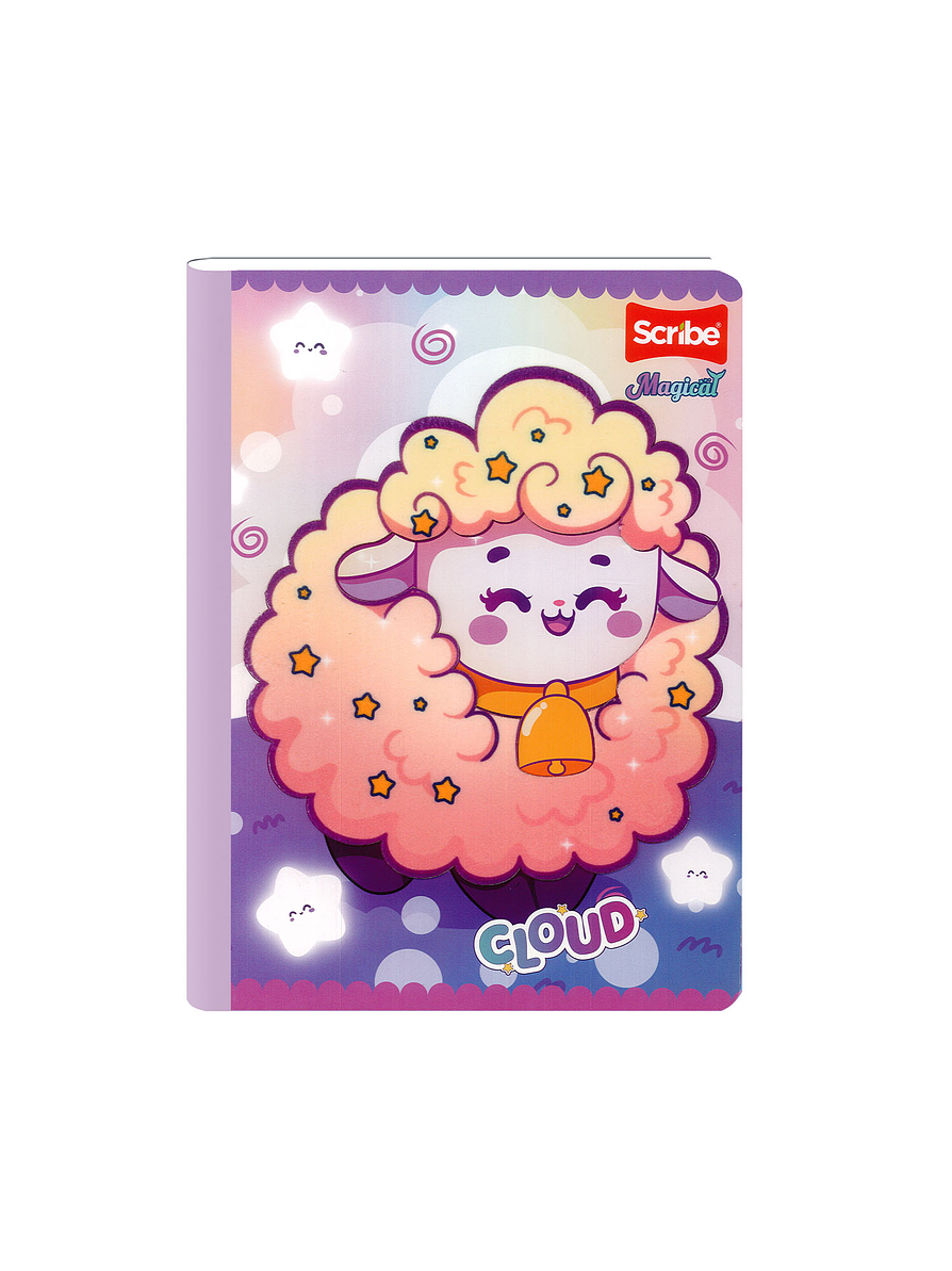 Cuaderno Cosido Magical 100 Hojas Cuadros  18