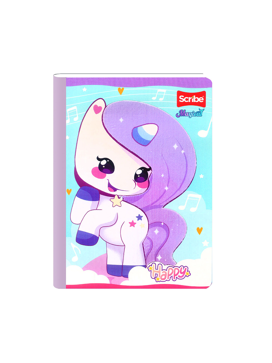 Cuaderno Cosido Magical 100 Hojas Cuadros  20