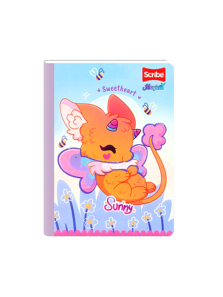 Cuaderno Cosido Magical 100 Hojas Cuadros  21