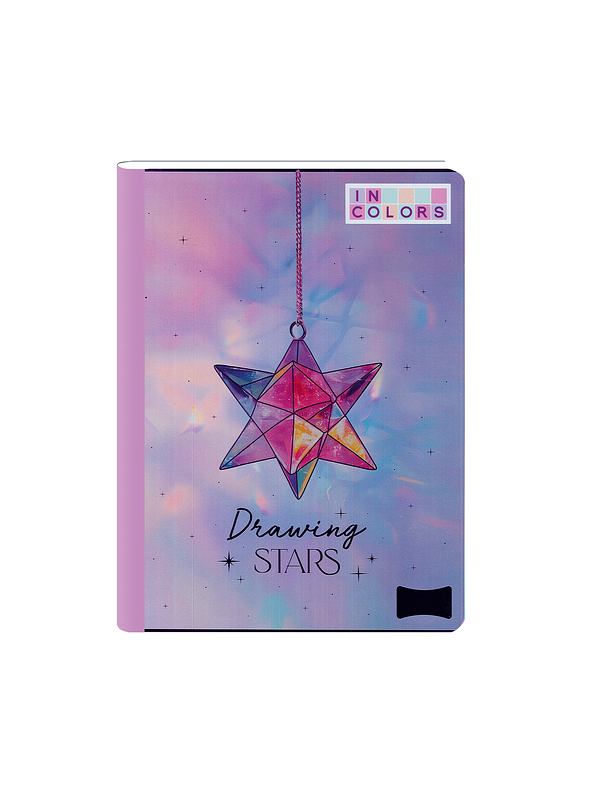 Cuaderno Cosido Incolors 100 Hojas Cuadros 1