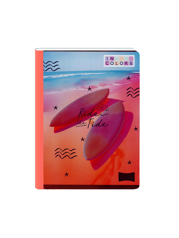 Cuaderno Cosido Incolors 100 Hojas Cuadros 8